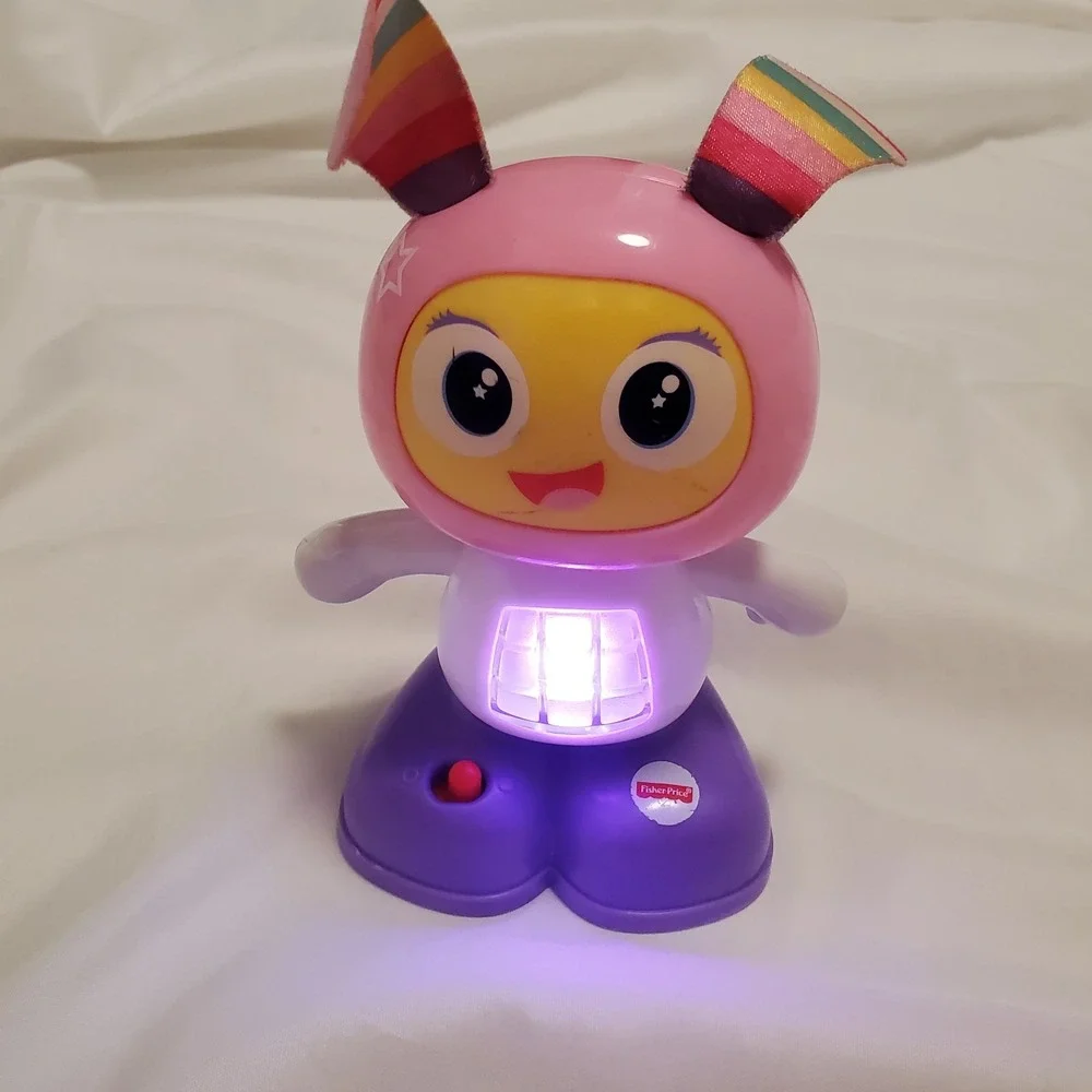 Fisher Price Bright Beats Juniors Beat Belle Mini Light-up Toy- Works!